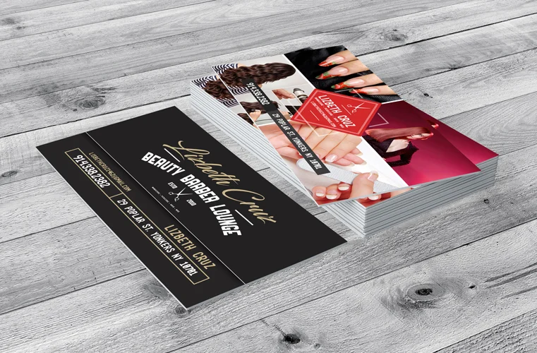 Matte Business Card Printed in New York