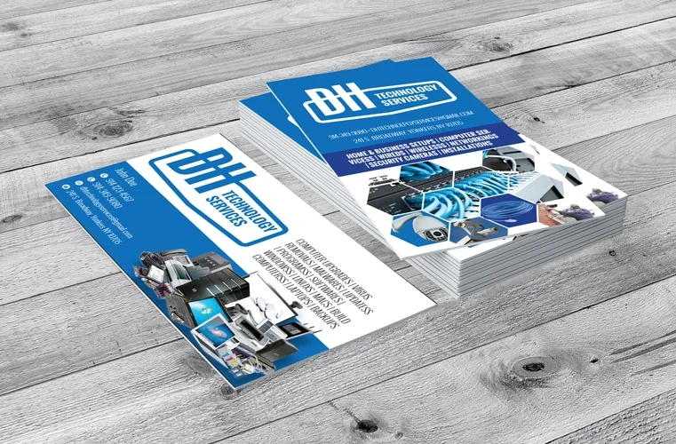 Uv High Gloss Business Card Printed in New York